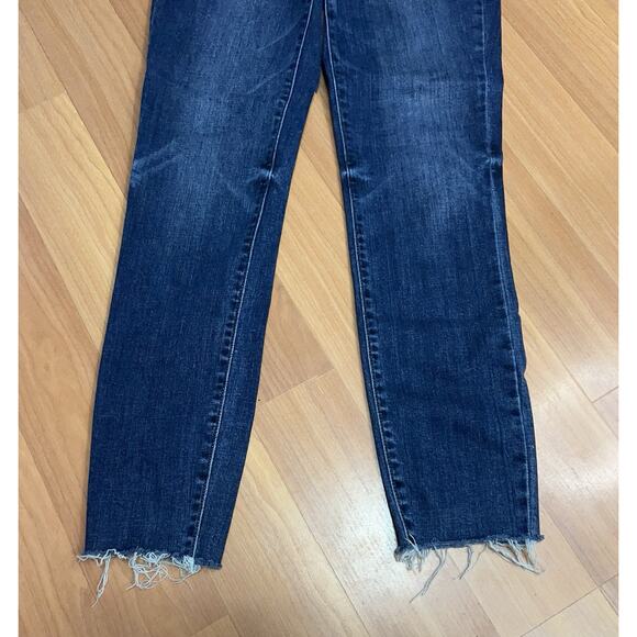 Judy Blue Jeans Womens Size 5/27  Super Stretch High Rise Raw Hem Skinny Fit - Picture 4 of 13